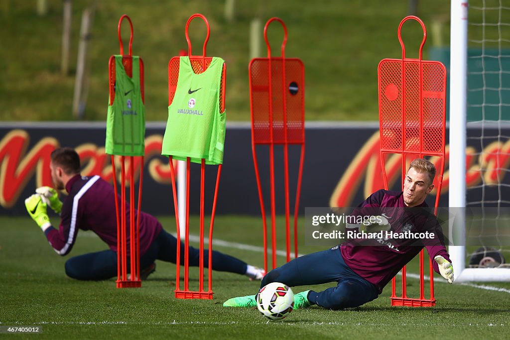 England Training Session