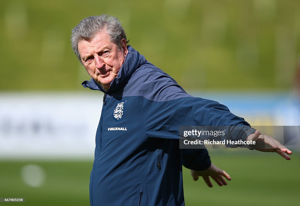 England Training Session