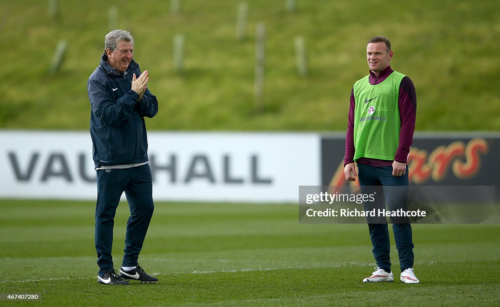 England Training Session