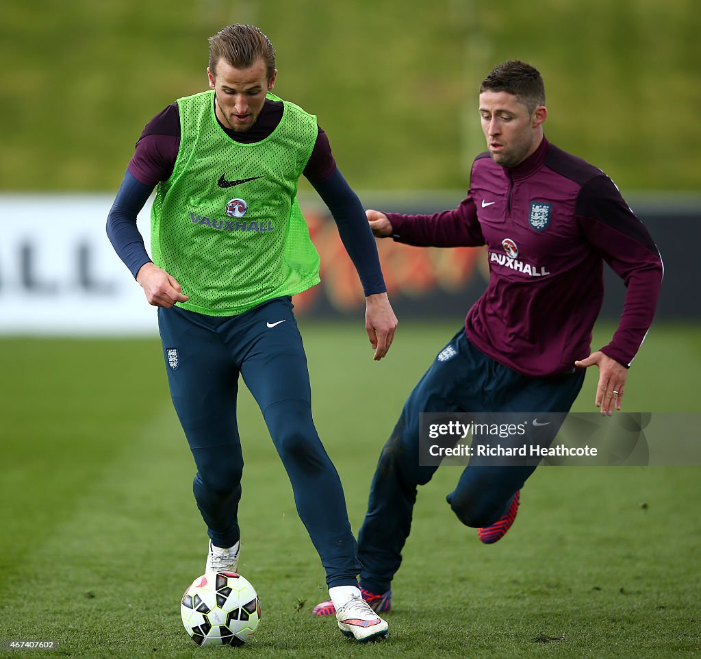 England Training Session