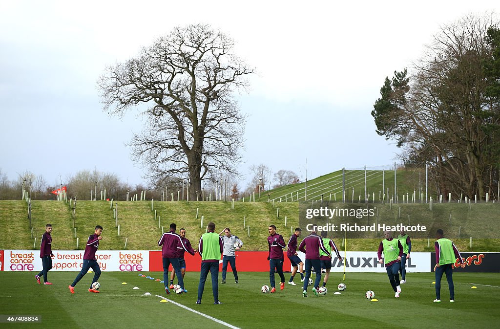 England Training Session