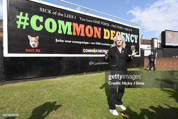 Saveme Trust Brian May Launches The Save Me Campaign Photos and Premium High Res ...