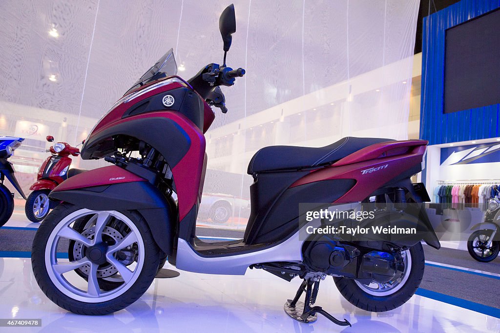 Yamaha Motors Co. At The 36th Bangkok International Motor Show