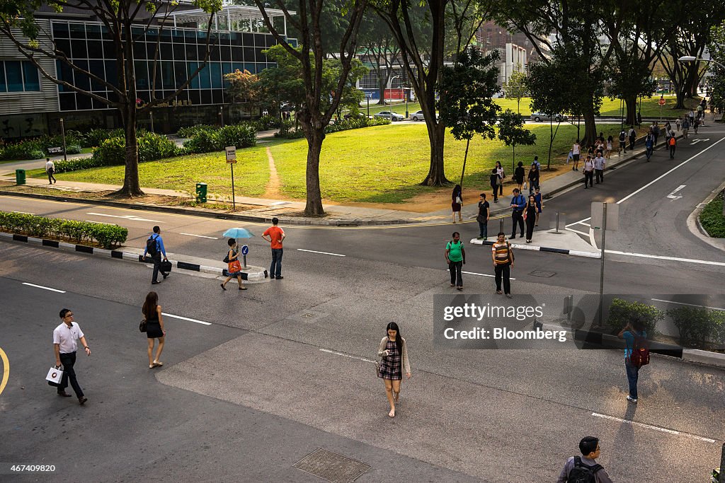 Daily Life At Housing & Development Board Public Housing Estates In Lee Kuan Yews Tanjong Pagar District