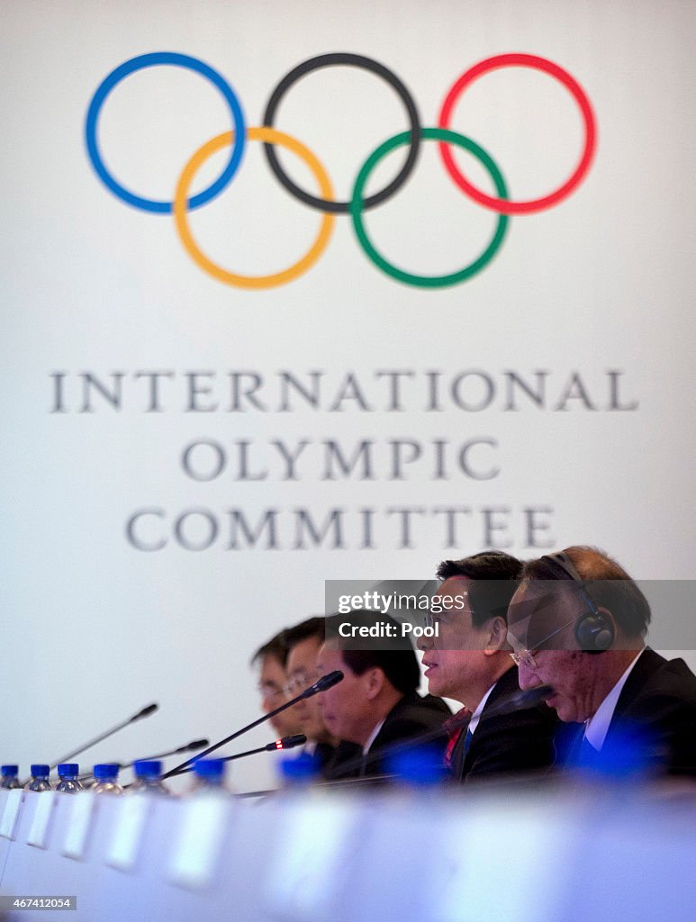 IOC Evaluation Commission Meets With Beijing's 2022 Winter Games Bid Committee