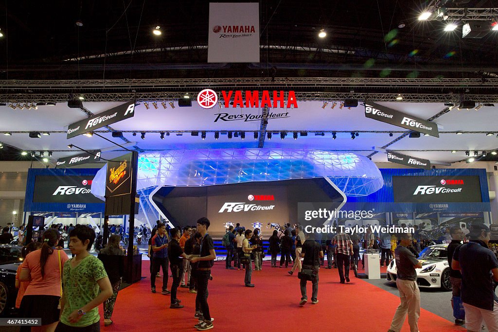 Yamaha Motors Co. At The 36th Bangkok International Motor Show