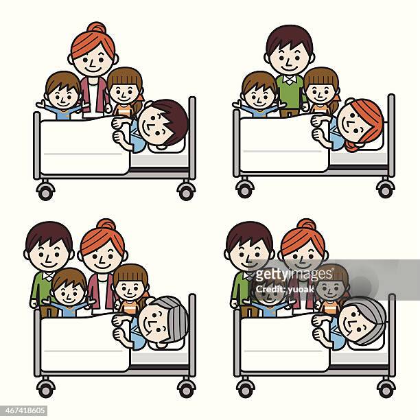 59 Patients In Hospital Bed Cartoon High Res Illustrations - Getty Images