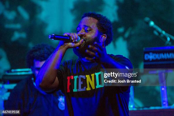 Rapper Bas performs at the House of Blues on March 23, 2015 in New ...