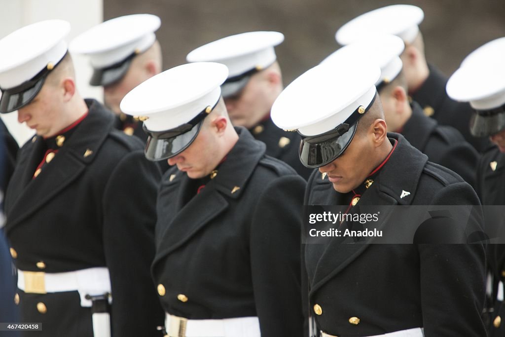 Afghanistan's President Ghani Lays Wreath At Tomb Of Unknown Solider