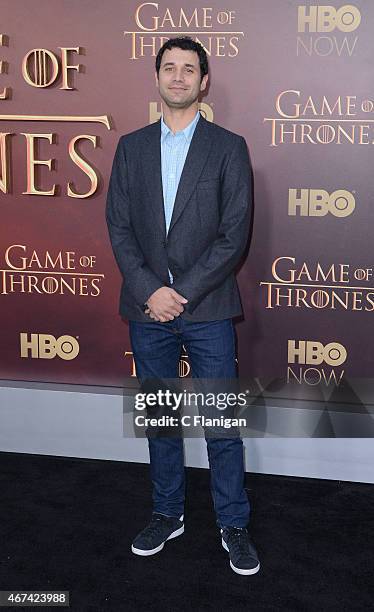 Ramin Djawadi attends HBO's 'Game Of Thrones' Season 5 San Francisco Premiere at San Francisco Opera House on March 23, 2015 in San Francisco,...