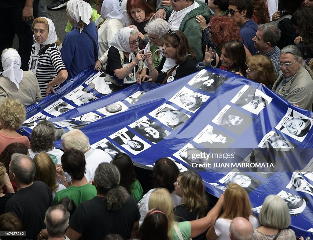 ARGENTINA-HUMAN RIGHTS-COUP-ANNIVERSARY