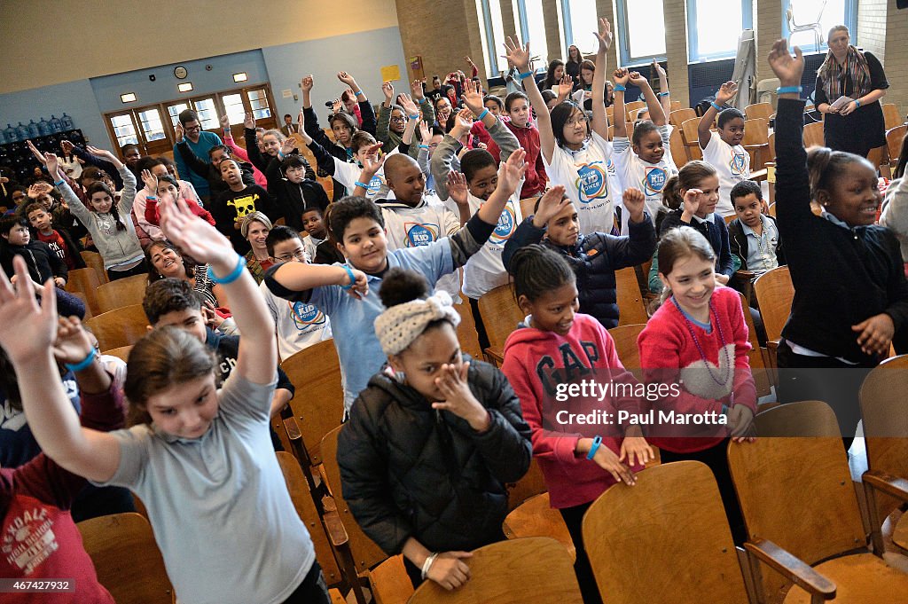 UNICEF Kid Power Kicks Off In Boston With Boston Celtics Guard Isaiah Thomas