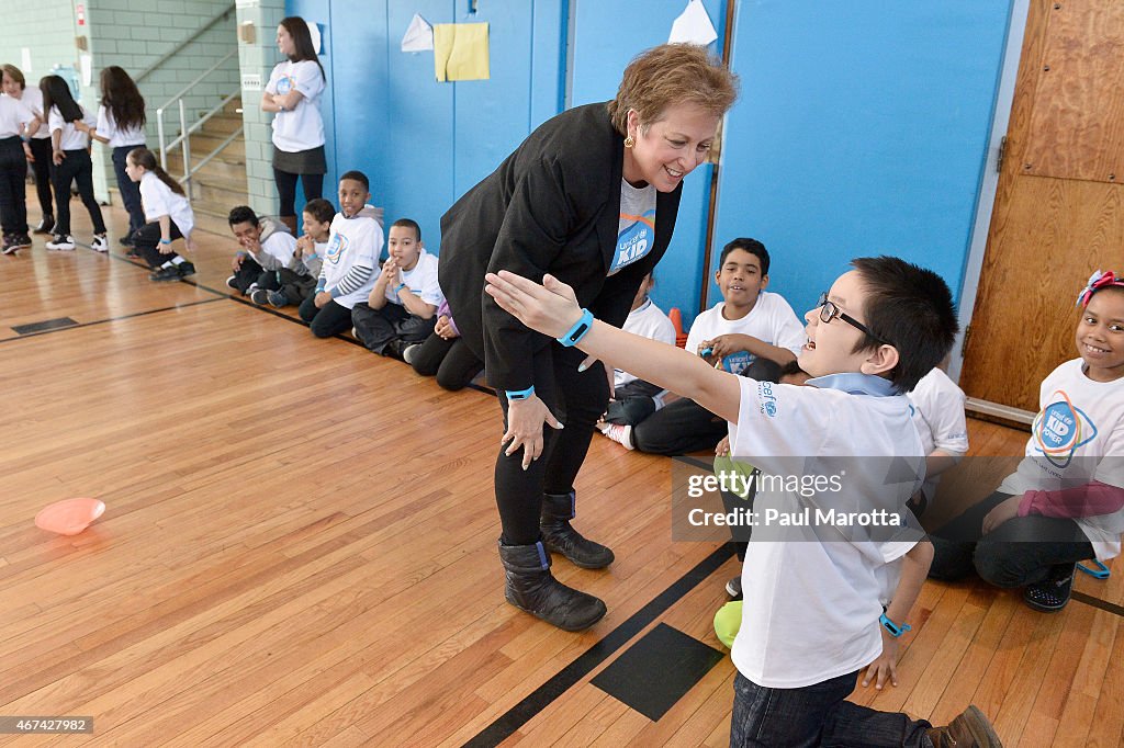 UNICEF Kid Power Kicks Off In Boston With Boston Celtics Guard Isaiah Thomas