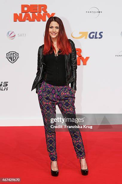 Fiona Erdmann attends the 'Der Nanny' German Premiere on March 24, 2015 in Berlin, Germany.