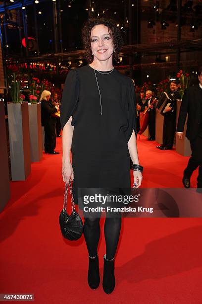 Maria Schrader attends the Opening Party - 64th Berlinale International Film Festival at Berlinale Palast on February 06, 2014 in Berlin, Germany.