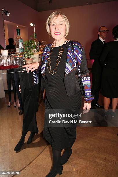 Eileen Cooper attends the Royal Academy School's annual dinner and auction at the Royal Academy of Arts on March 24, 2015 in London, England.