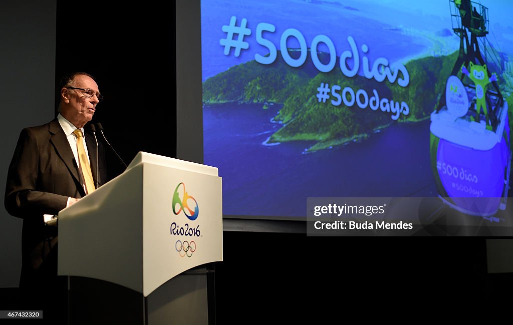 Rio 2016 Olympic Games: 500 Days to Go Press Conference