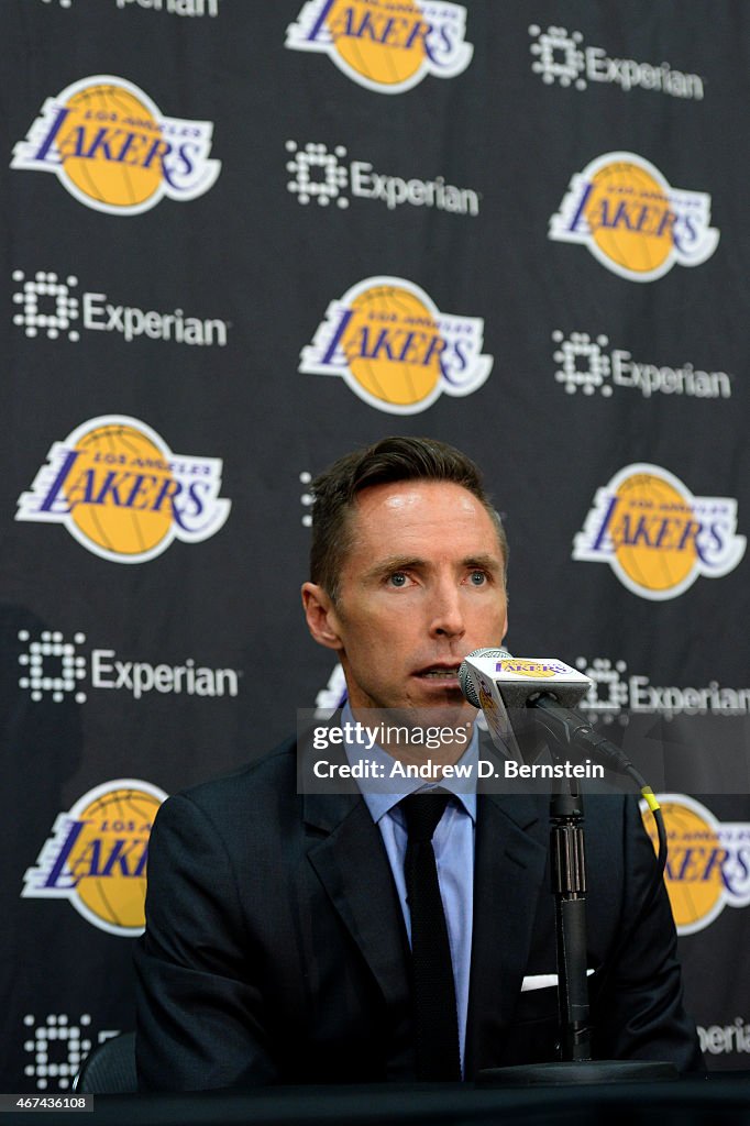 Steve Nash Retirement Press Conference and Media Availability