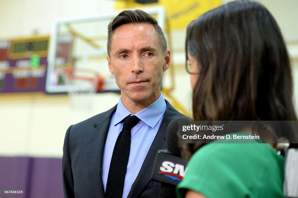 Steve Nash Retirement Press Conference and Media Availability