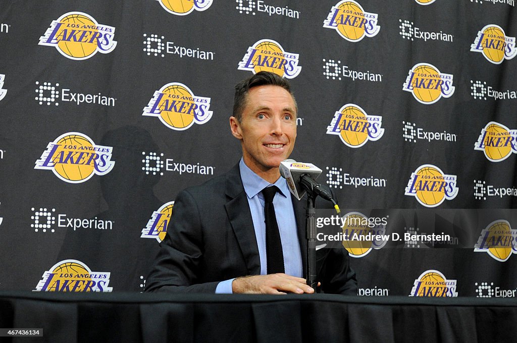 Steve Nash Retirement Press Conference and Media Availability