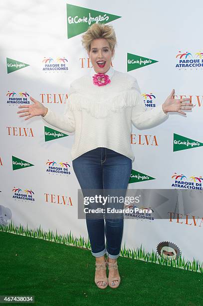 Tania Llasera attends 'Telva Children Awards 2015' party at Parque de Atracciones on March 24, 2015 in Madrid, Spain.