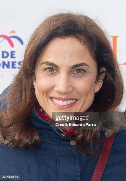 Actress Toni Acosta attends 'Telva Children Awards 2015' party at Parque de Atracciones on March 24, 2015 in Madrid, Spain.