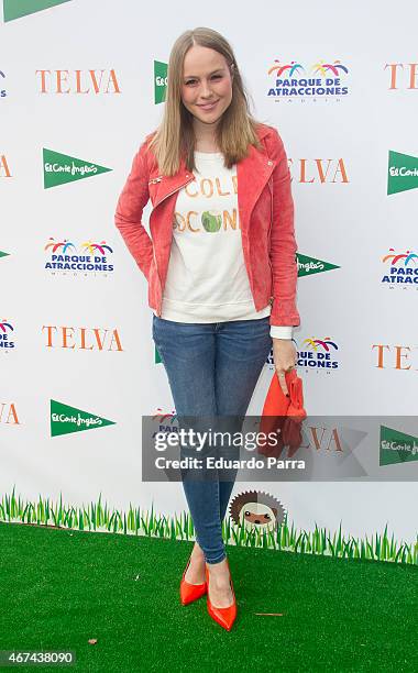 Esmeralda Moya attends 'Telva Children Awards 2015' party at Parque de Atracciones on March 24, 2015 in Madrid, Spain.