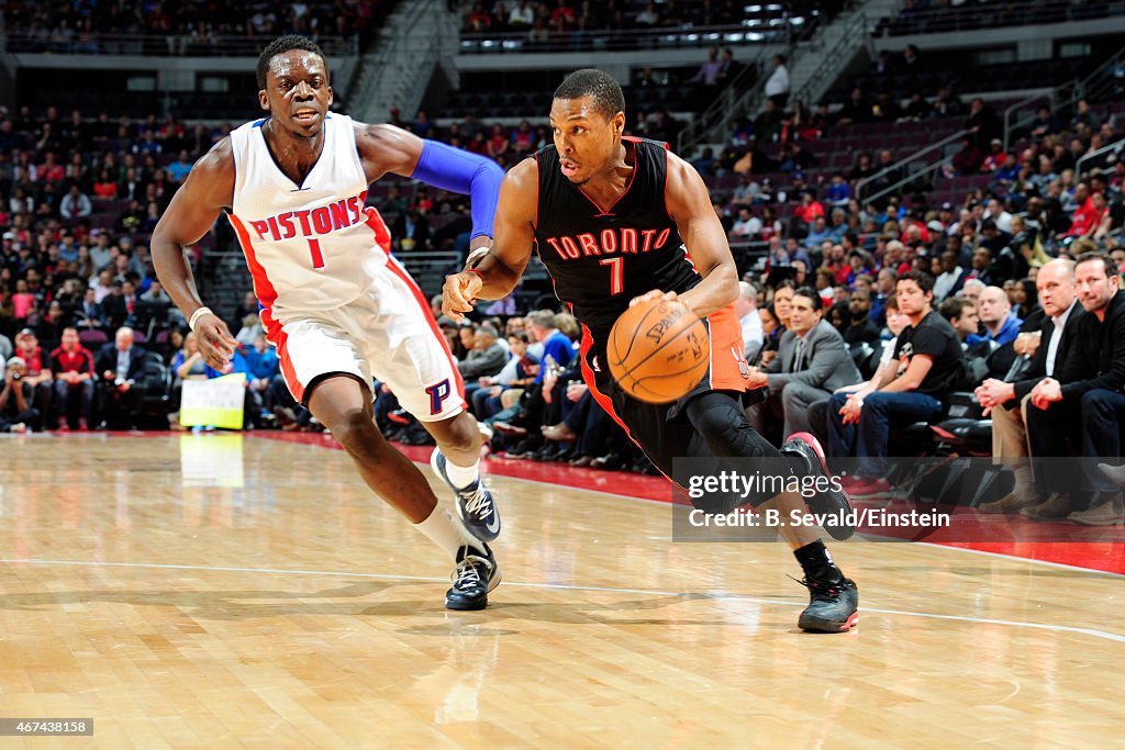 Toronto Raptors v Detroit Pistons