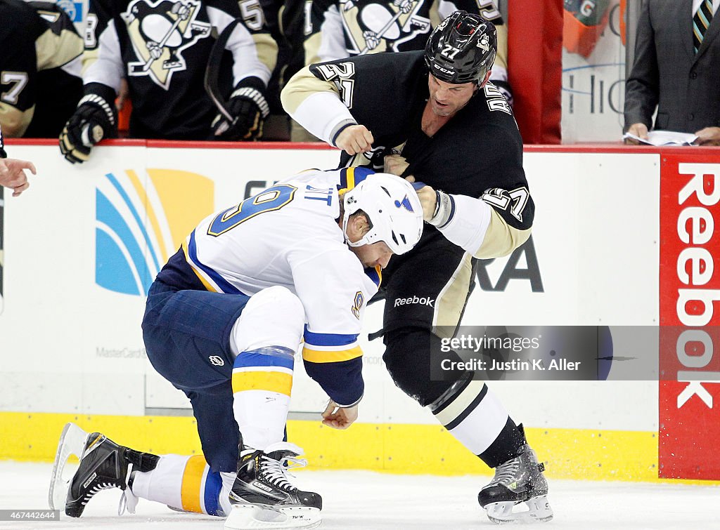 St Louis Blues v Pittsburgh Penguins