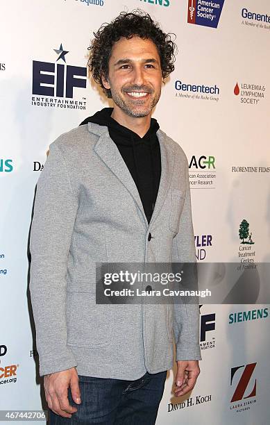 Ethan Zohn attends "Cancer: The Emperor of All Maladies" New York Screening at Jazz at Lincoln Center on March 24, 2015 in New York City.