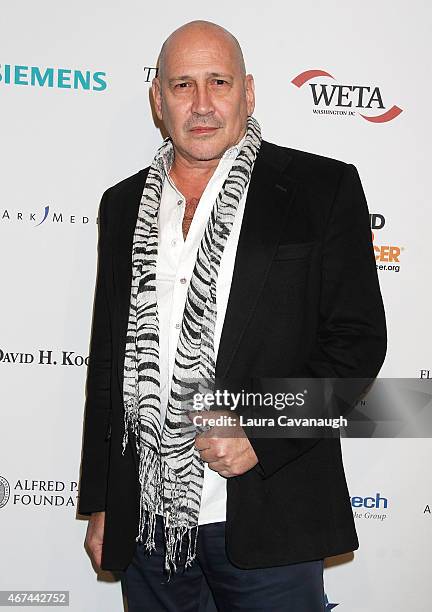 Carmen Marc Valvo attends "Cancer: The Emperor of All Maladies" New York Screening at Jazz at Lincoln Center on March 24, 2015 in New York City.