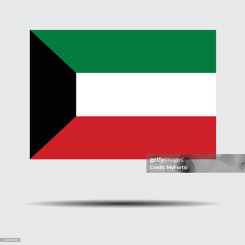 National flag of Kuwait