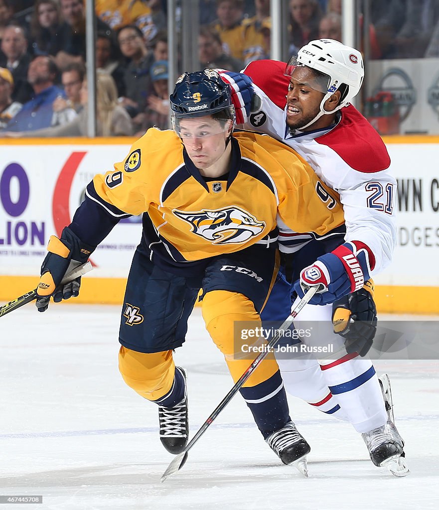 Montreal Canadiens v Nashville Predators