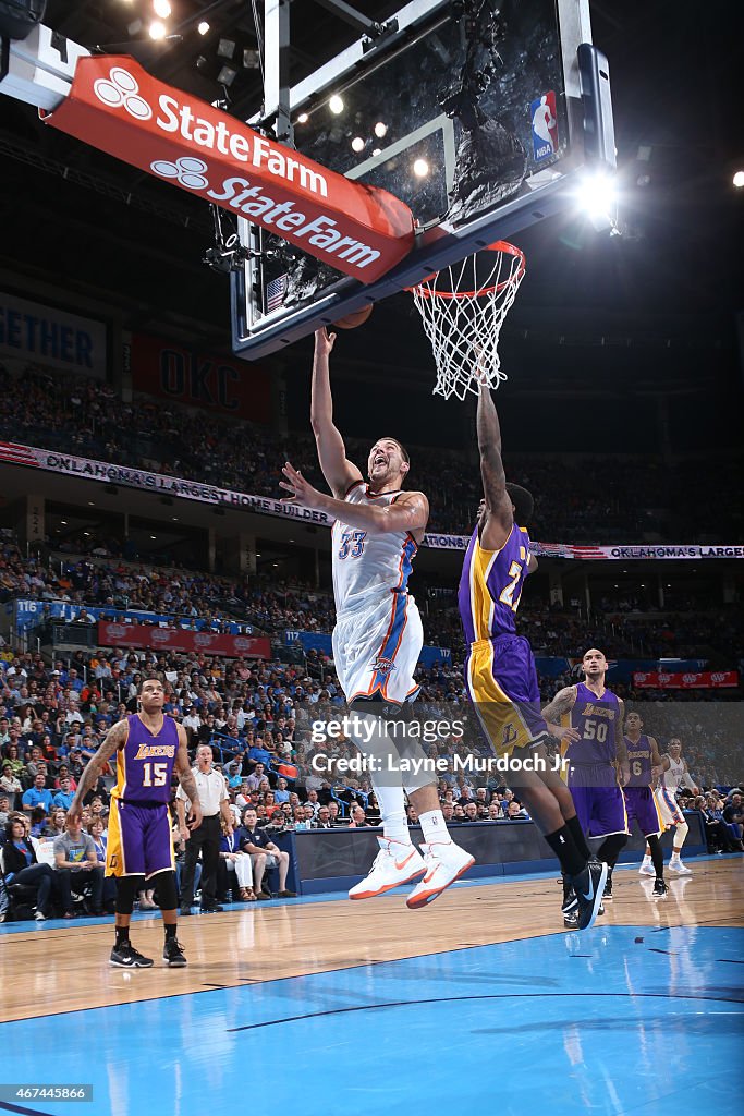 Los Angeles Lakers v Oklahoma City Thunder