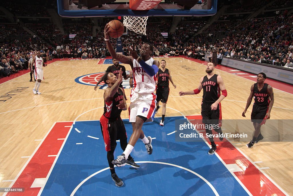 Toronto Raptors v Detroit Pistons