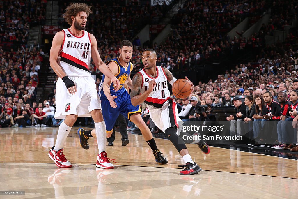 Golden State Warriors v Portland Trail Blazers