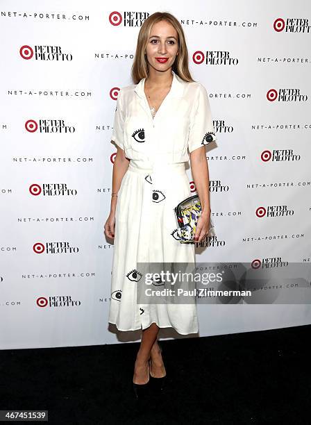 Model and DJ Harley Viera-Newton attends Peter Pilotto For Target Launch at Gotham Hall on February 6, 2014 in New York City.