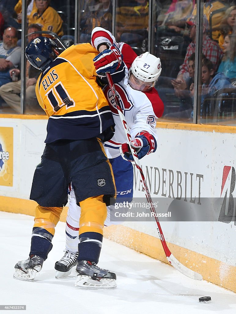 Montreal Canadiens v Nashville Predators