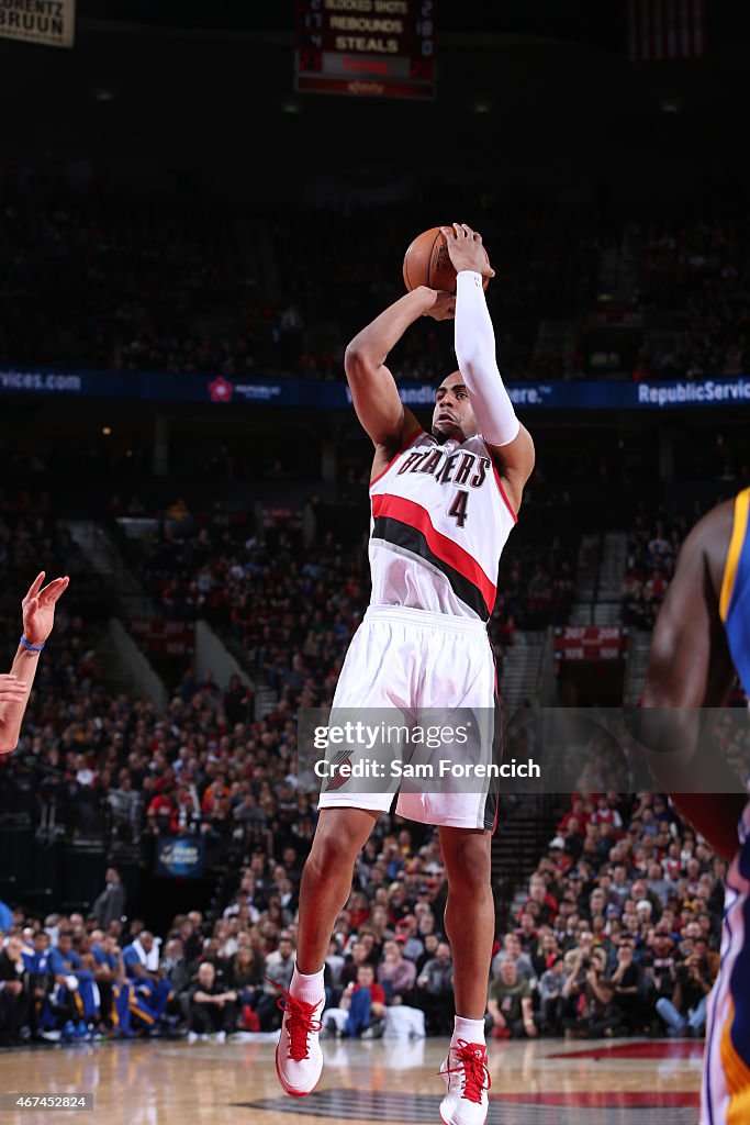 Golden State Warriors v Portland Trail Blazers