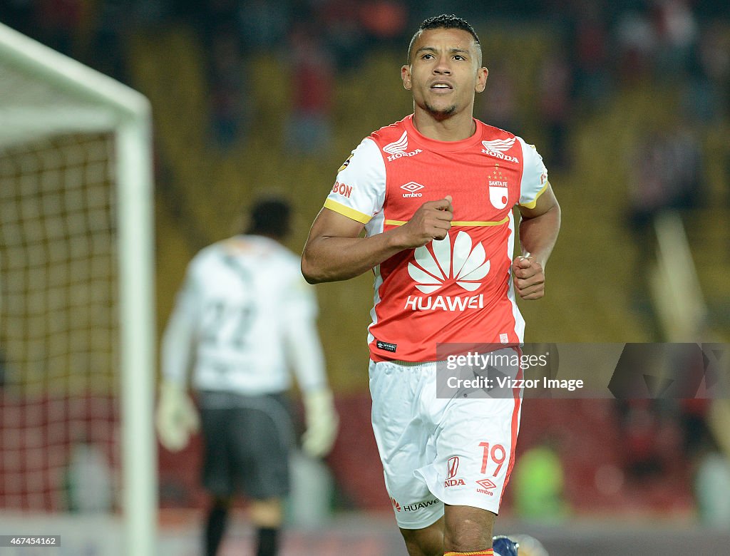 Santa Fe v Independiente Medellin - Liga Aguila I 2015