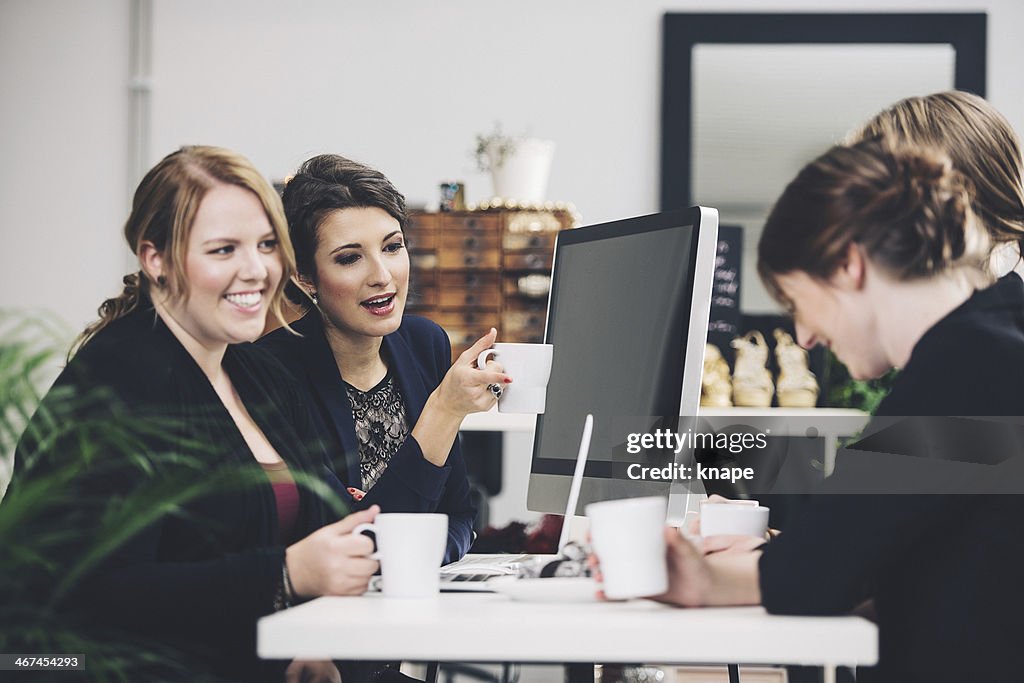 Young business women