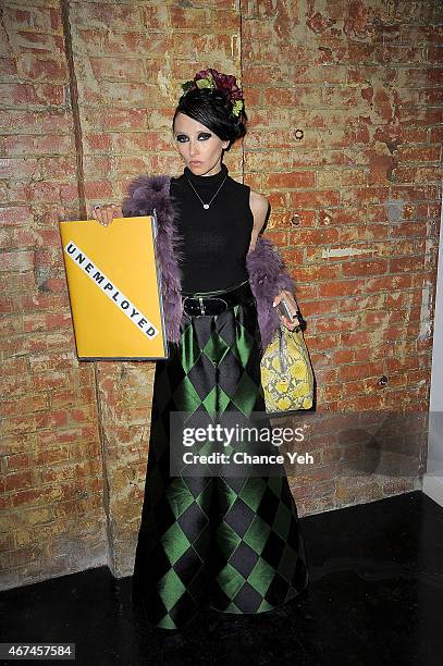 Stacey Bendet attends Unemployed Magazine Launch at Private Residence on March 24, 2015 in New York City.