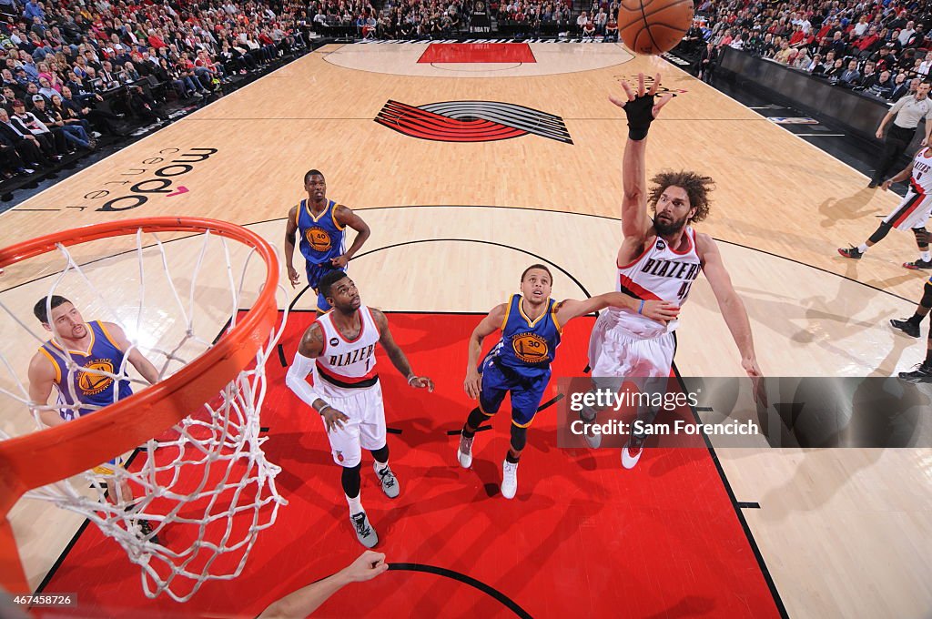 Golden State Warriors v Portland Trail Blazers