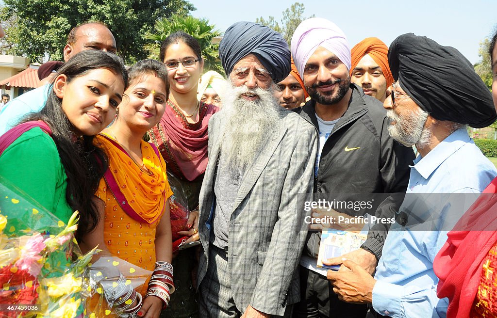 The world's oldest marathon runner (World Record) and...