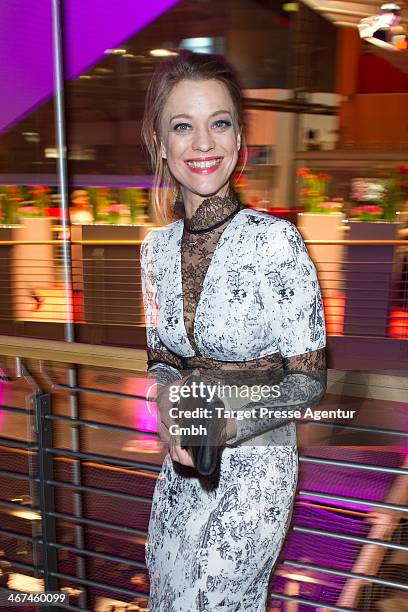 Actress Heike Makatsch attends the Opening Party of the 64th Berlinale International Film Festival on February 6, 2014 in Berlin, Germany.