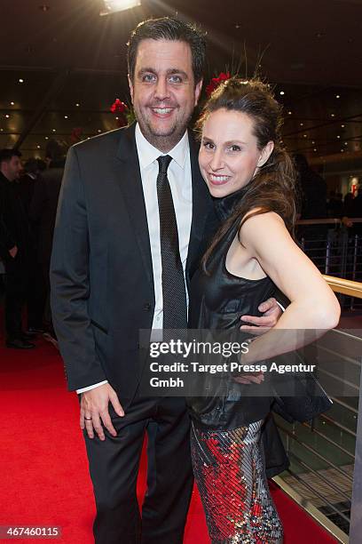 Bastian Pastewka and Heidrun Buchmaier attend the Opening Party of the 64th Berlinale International Film Festival on February 6, 2014 in Berlin,...