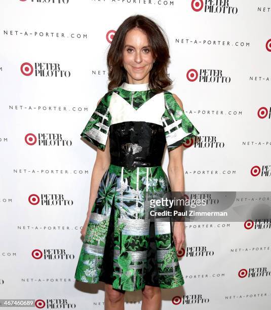 Net-a-Porter president Alison Loehnis attends the PETER PILOTTO for Target launch event on February 6, 2014 in New York City.