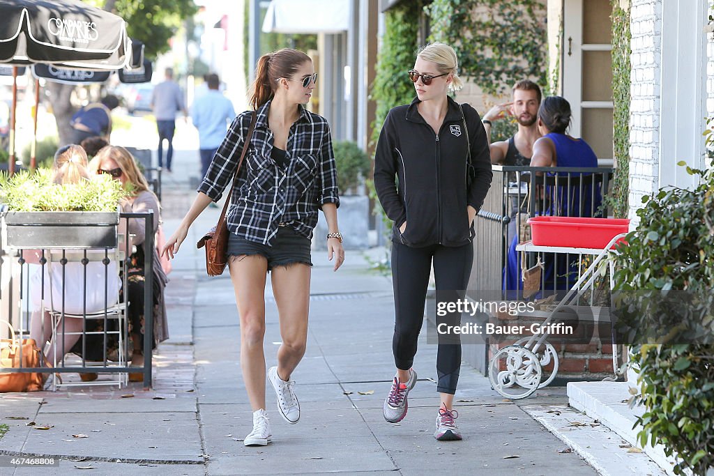 Celebrity Sightings In Los Angeles - March 24, 2015