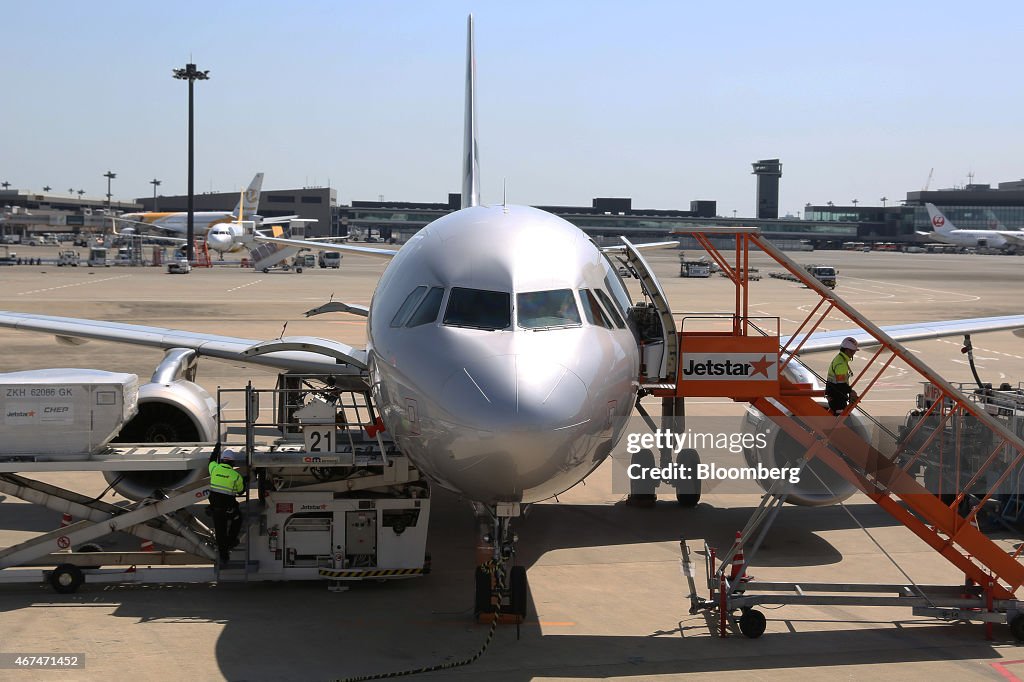 Media Preview Of New LCC Terminal At Narita Airport