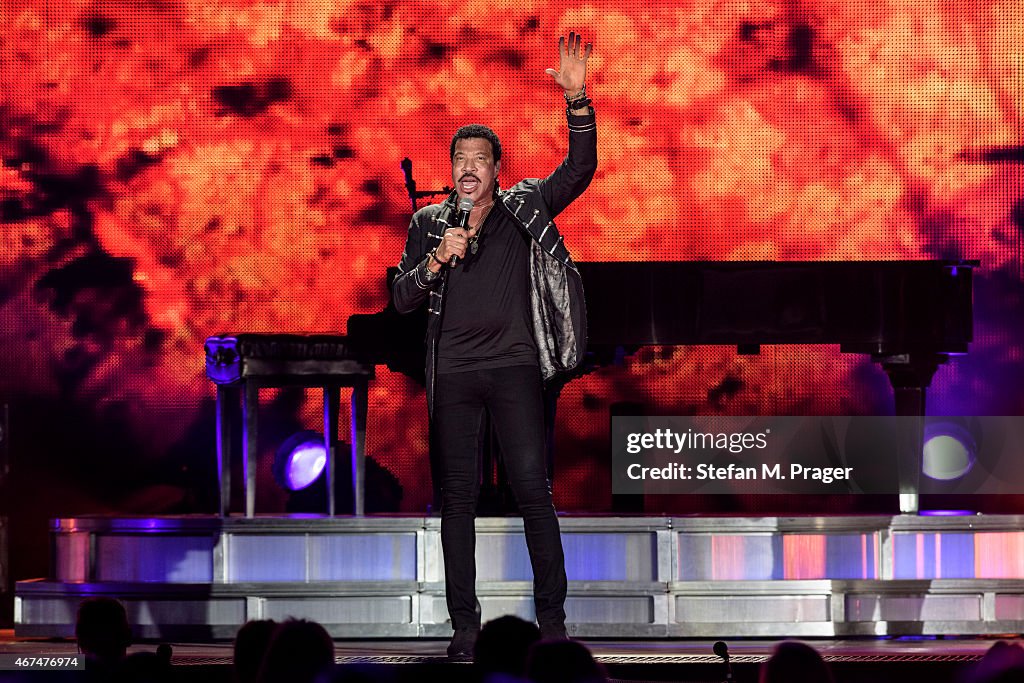 Lionel Richie Performs At Olympiahalle In Munich